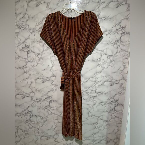 Zara Trafaluc V Neck Dress - Picture 1 of 4